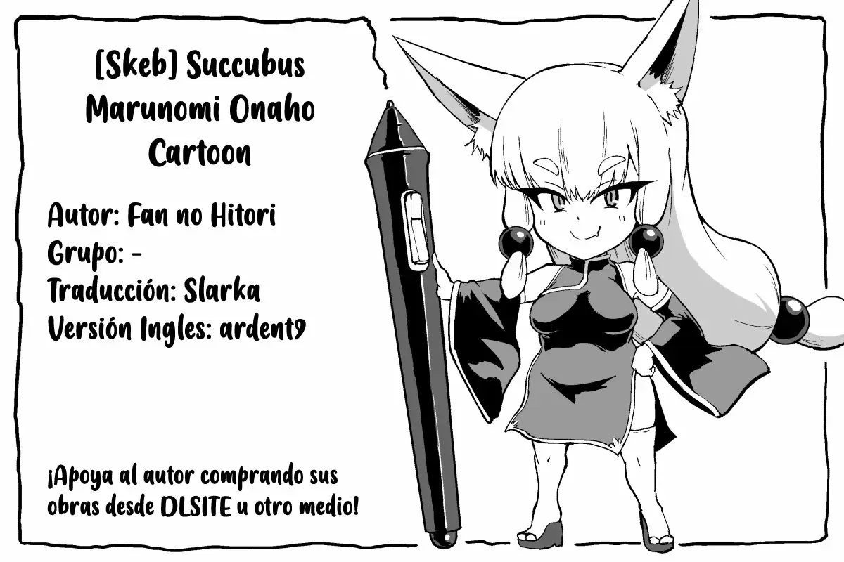 [Skeb] Succubus Marunomi Onaho Cartoon