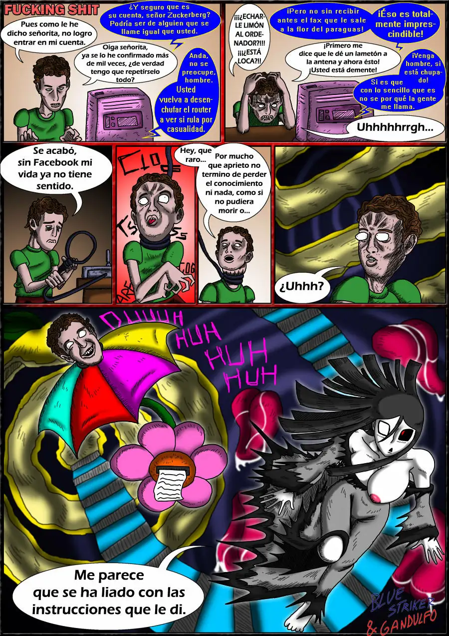 Blue Striker Short Comic Collection