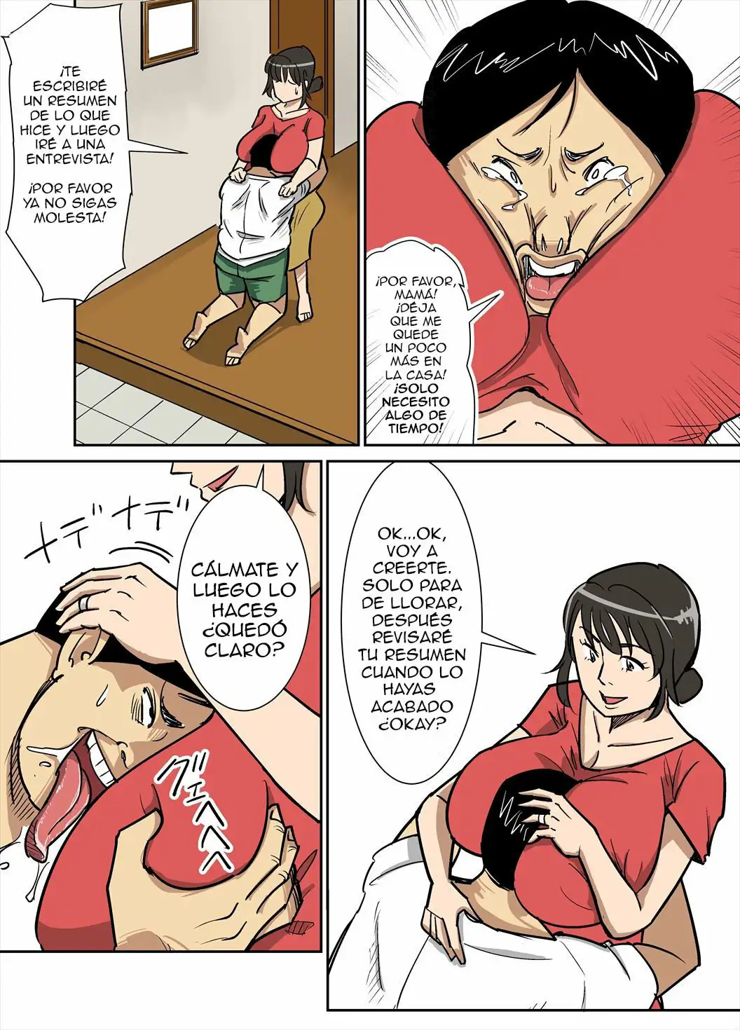 Shinji to Mama color