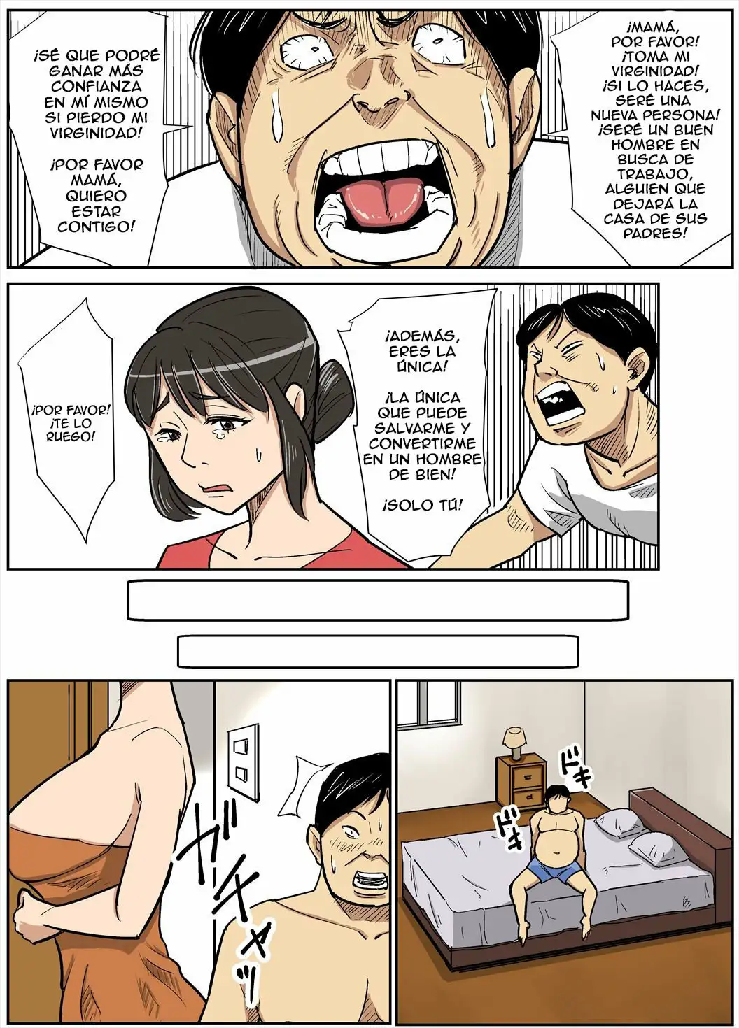 Shinji to Mama color