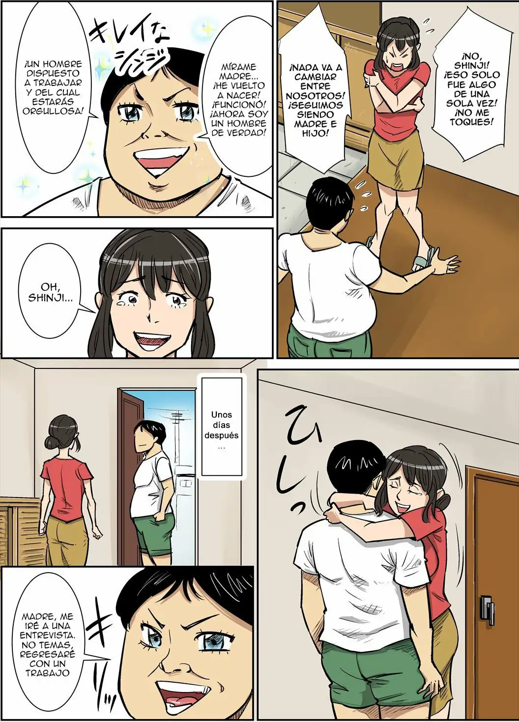 Shinji to Mama color