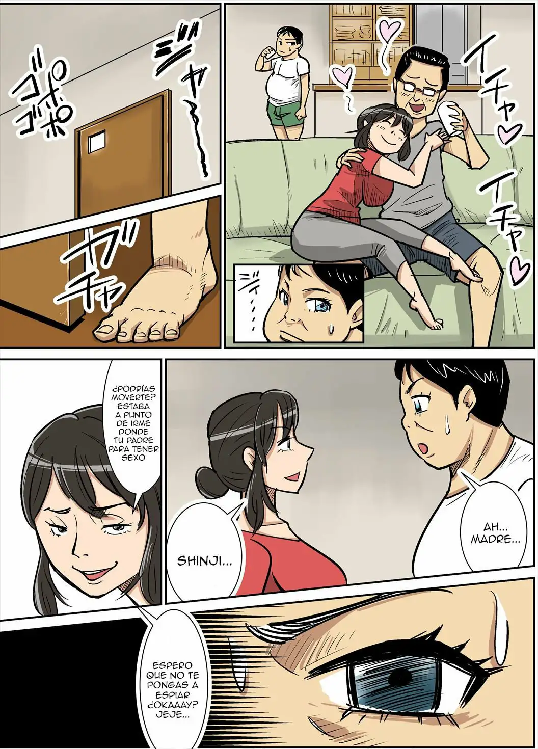 Shinji to Mama color