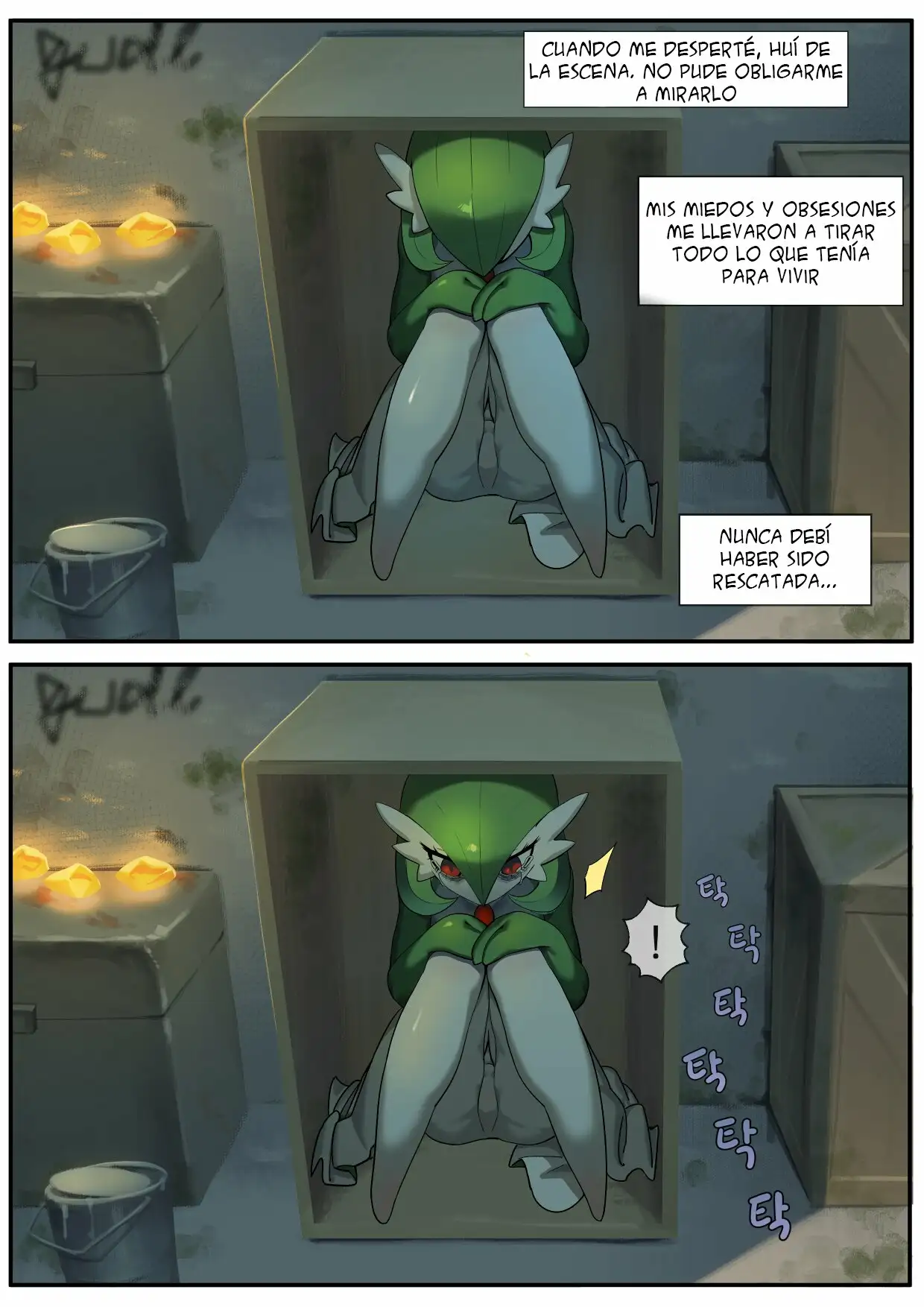 La Gardevoir que amo demasiado a su entrenador