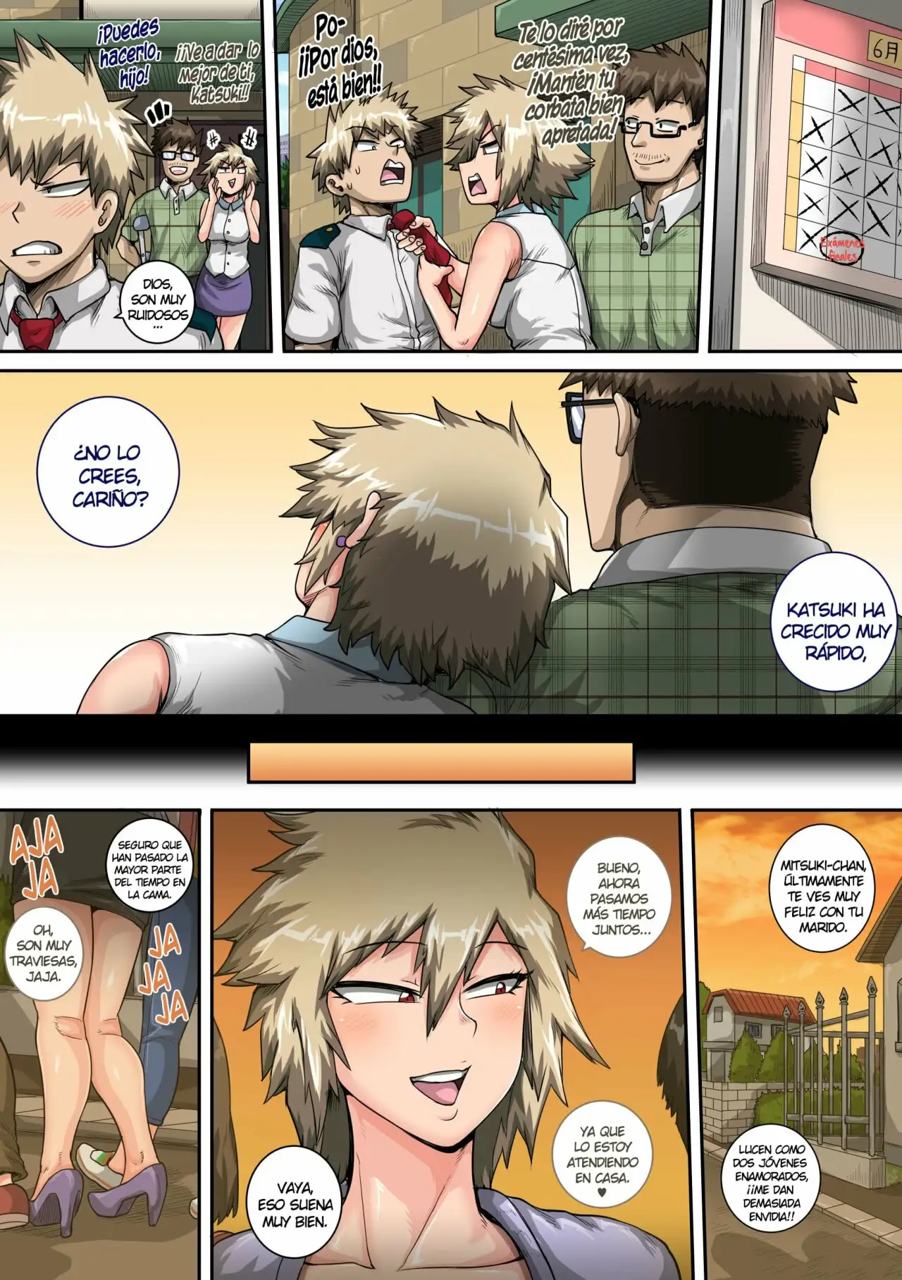  Boku no Harem Academia Bakugou Mama to no Natsuyasumi Chuunen