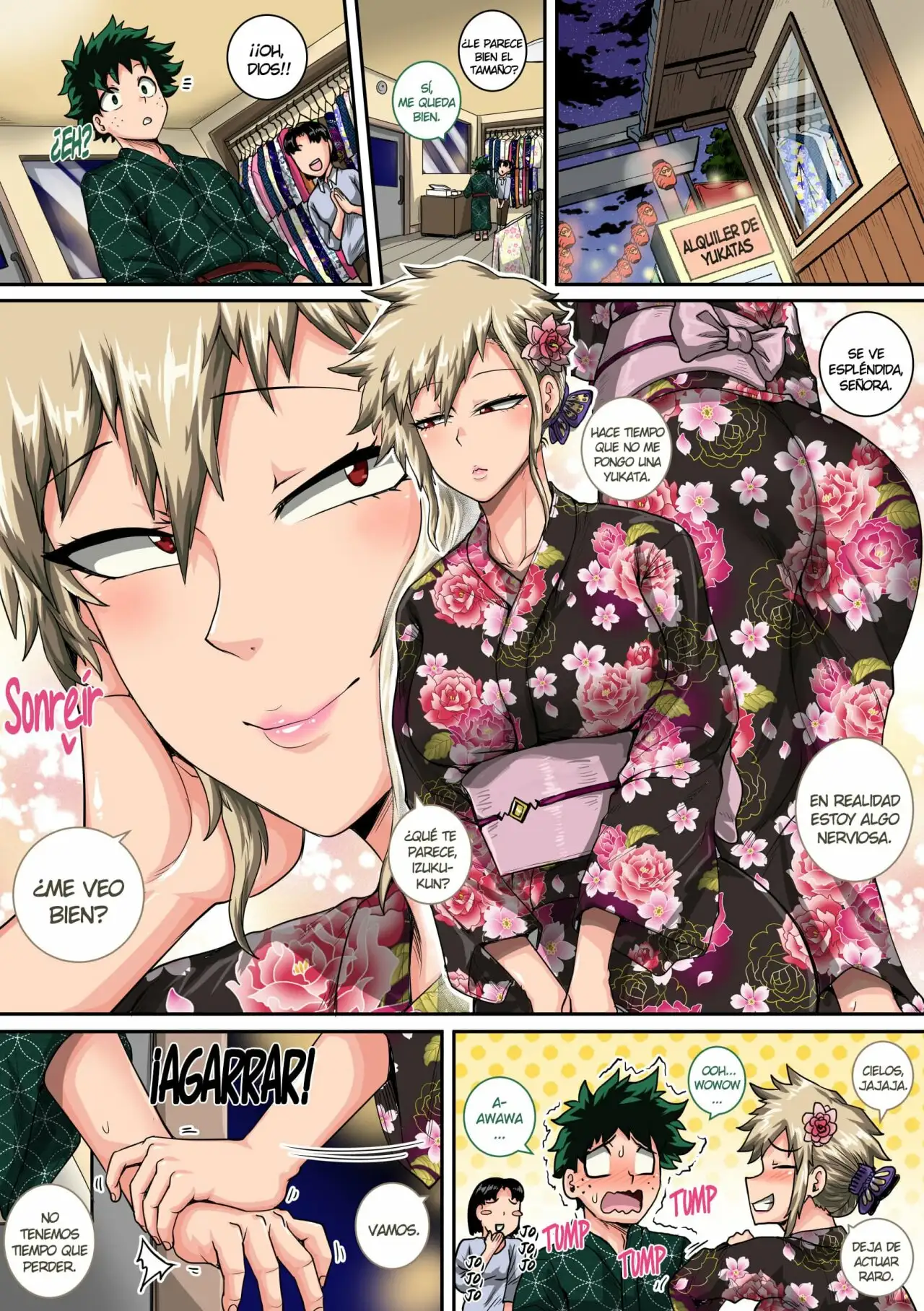  Boku no Harem Academia Bakugou Mama to no Natsuyasumi Chuunen