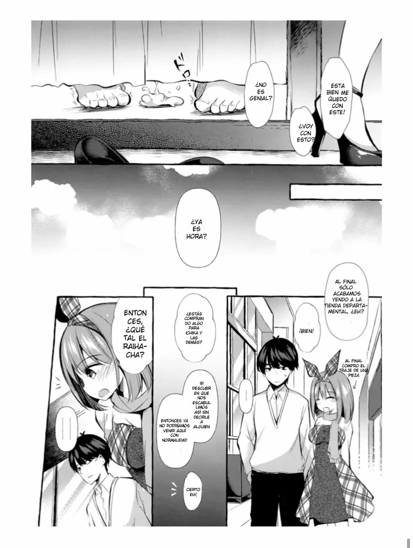 Yotsuba to Shichakushitsu de H Shiyo 