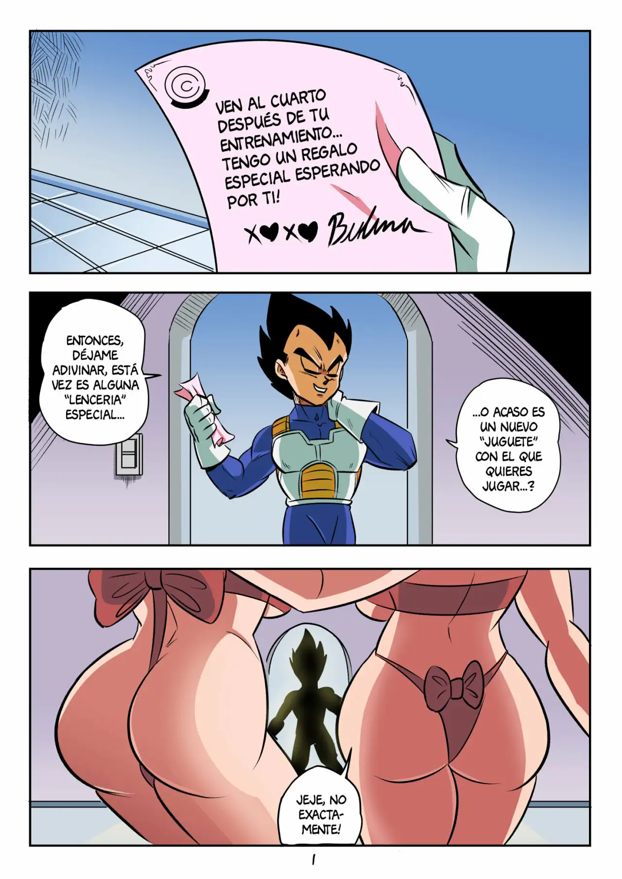 el regalo de vegeta