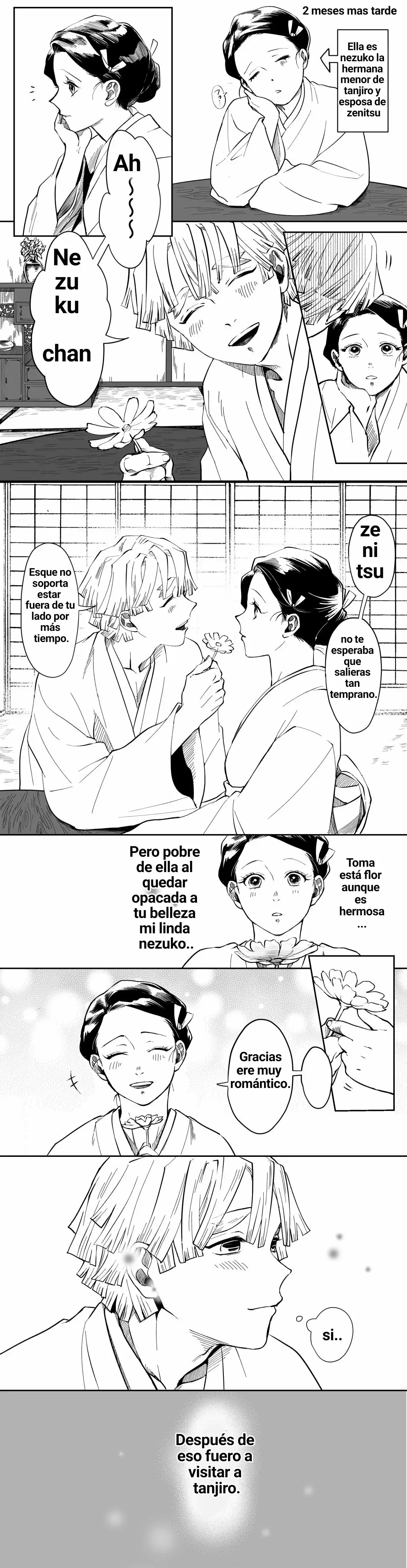 El AMOR DE NEZUKO Y ZENITSO