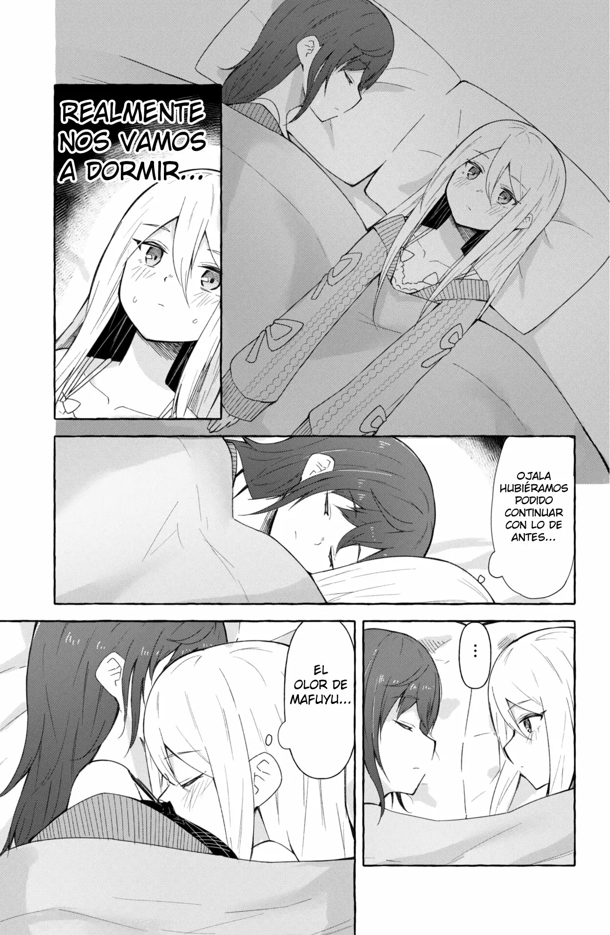 UN MANGA DONDE MAFUYU Y KANADE HACEN COSAS LASCIVAS