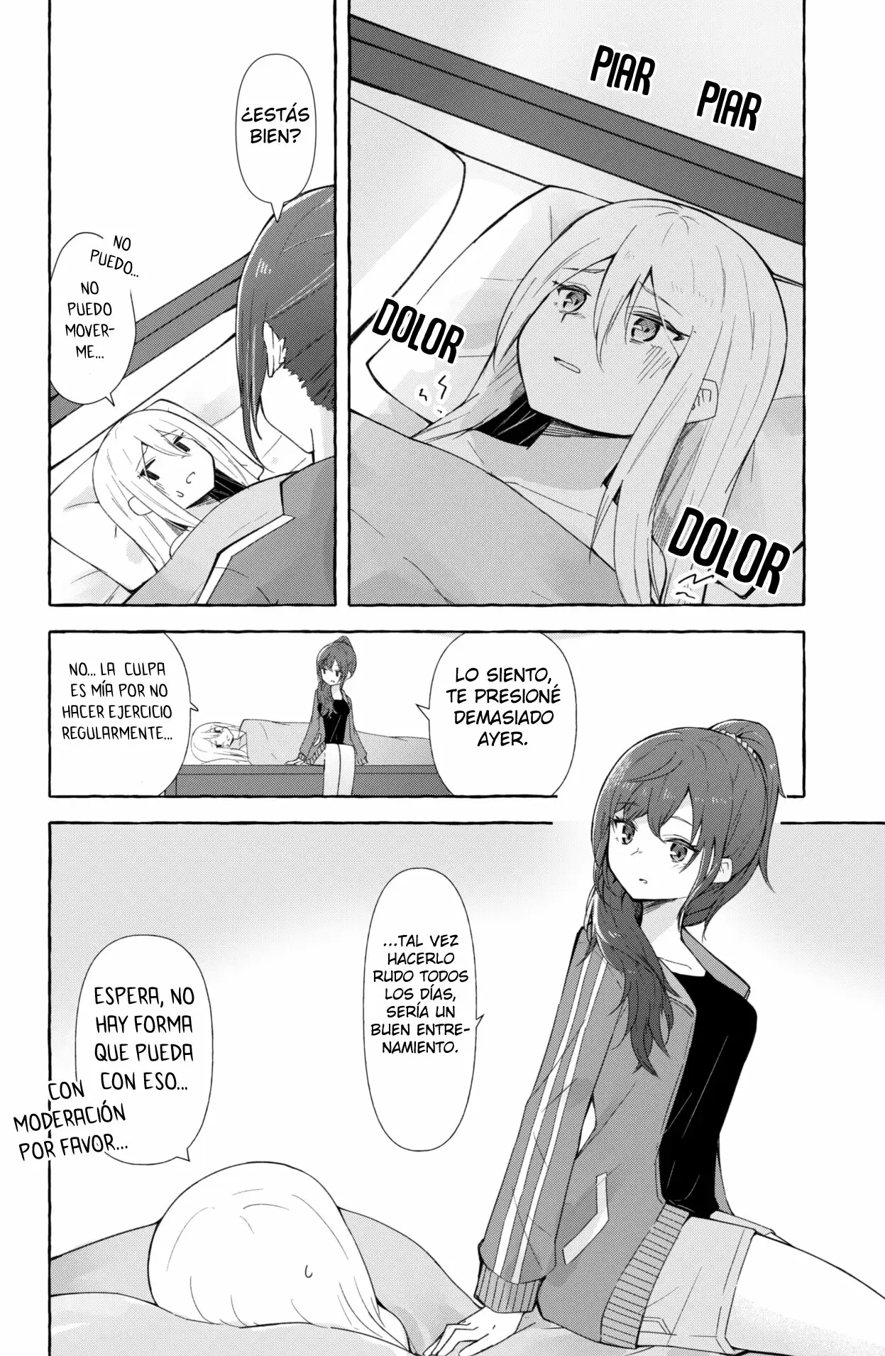 UN MANGA DONDE MAFUYU Y KANADE HACEN COSAS LASCIVAS