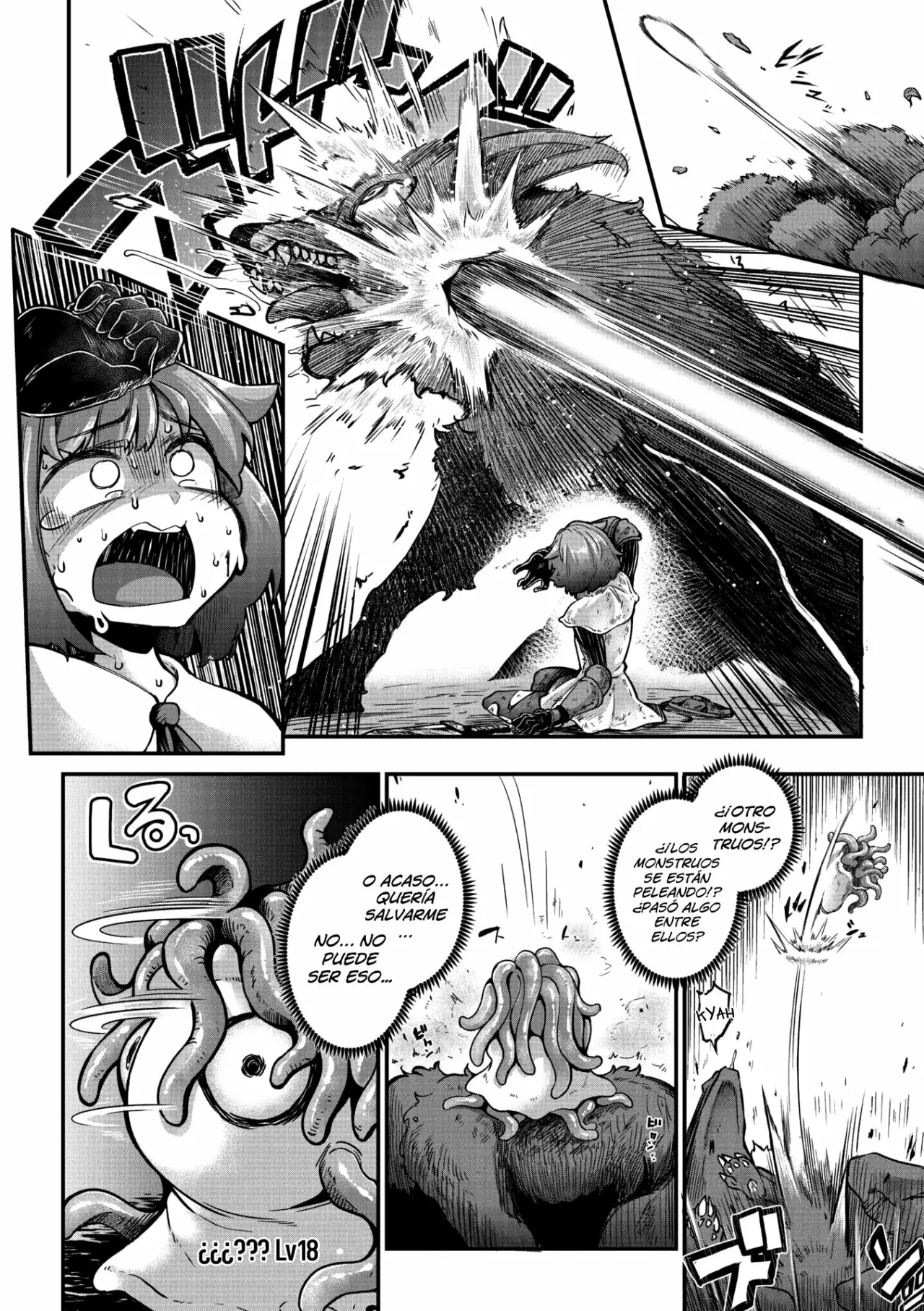 La guerrera y el Tentaculo CAP01 (Senshi-chan to Shokushu-kun)