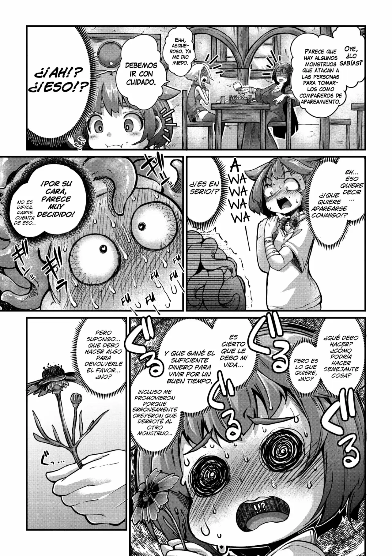 La guerrera y el Tentaculo CAP01 (Senshi-chan to Shokushu-kun)