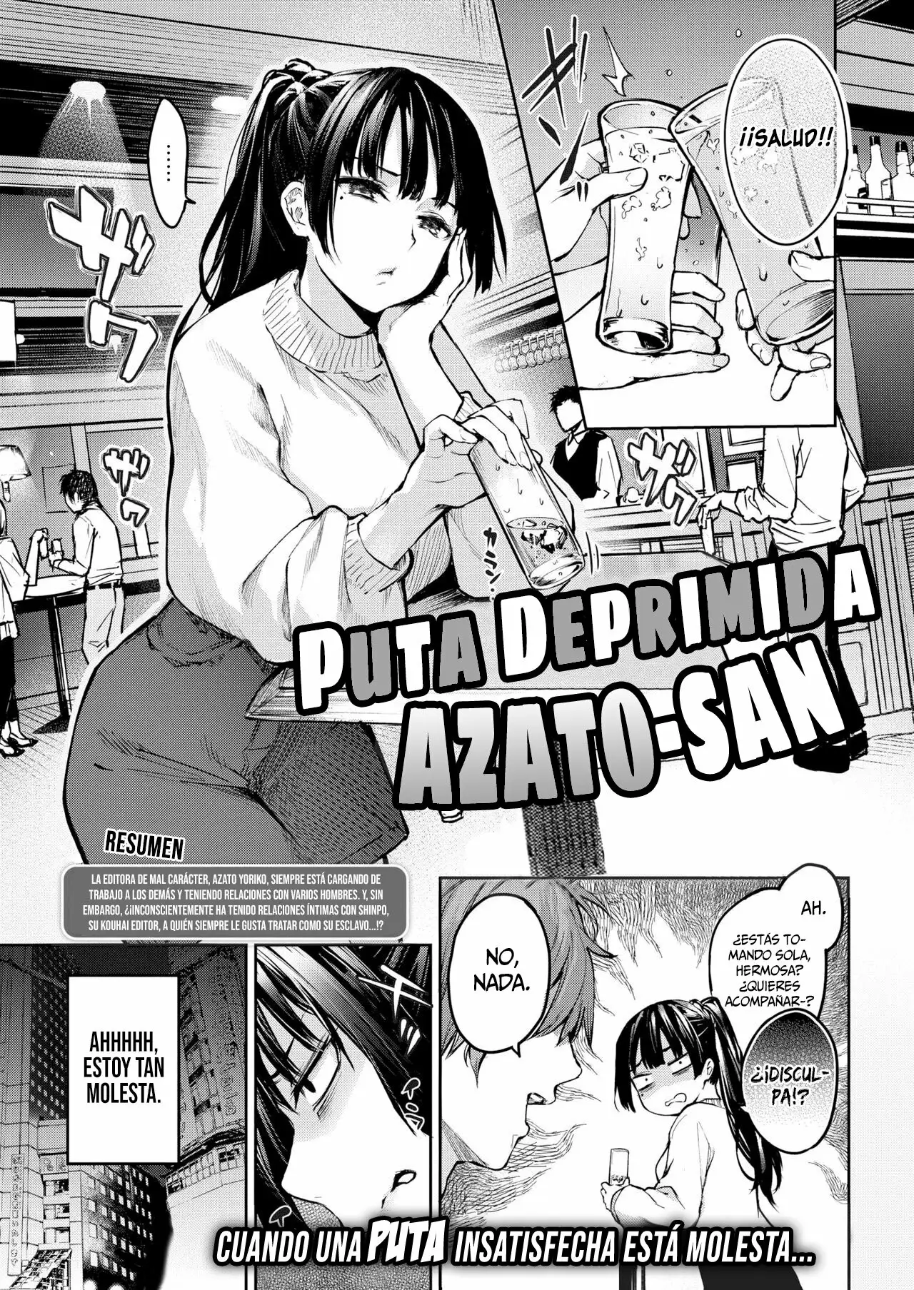 Bitch Slump Azato-san (Puta Deprimida Azato-san)