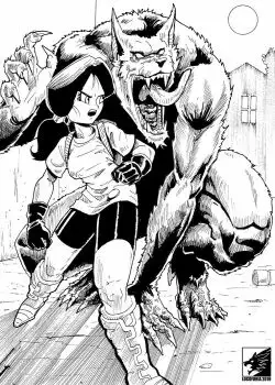 Videl vs the Werewolf