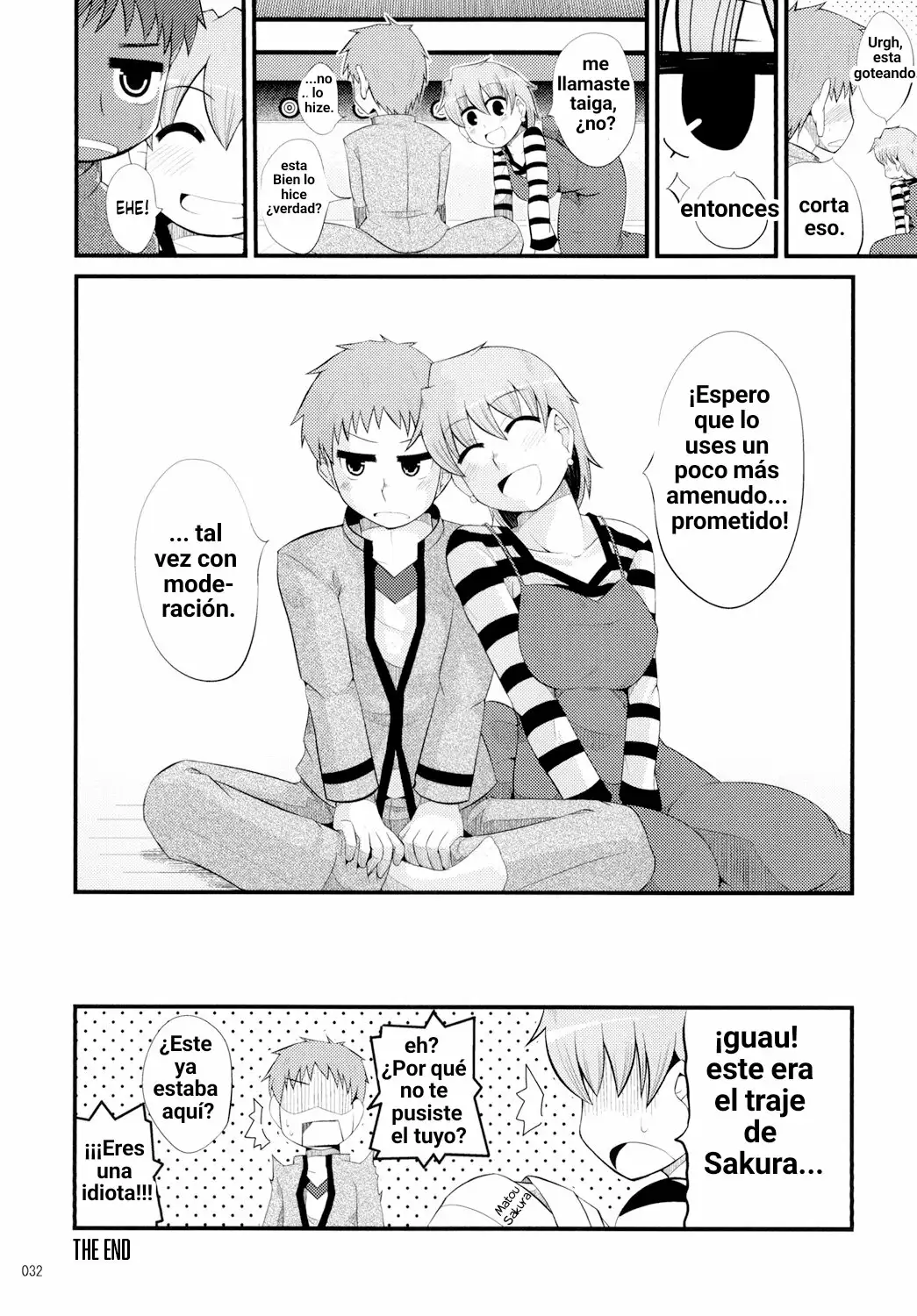 UN AMOR DIVERTIDO DE SHIROU EMIYA Y TAIGA FUJIMURA