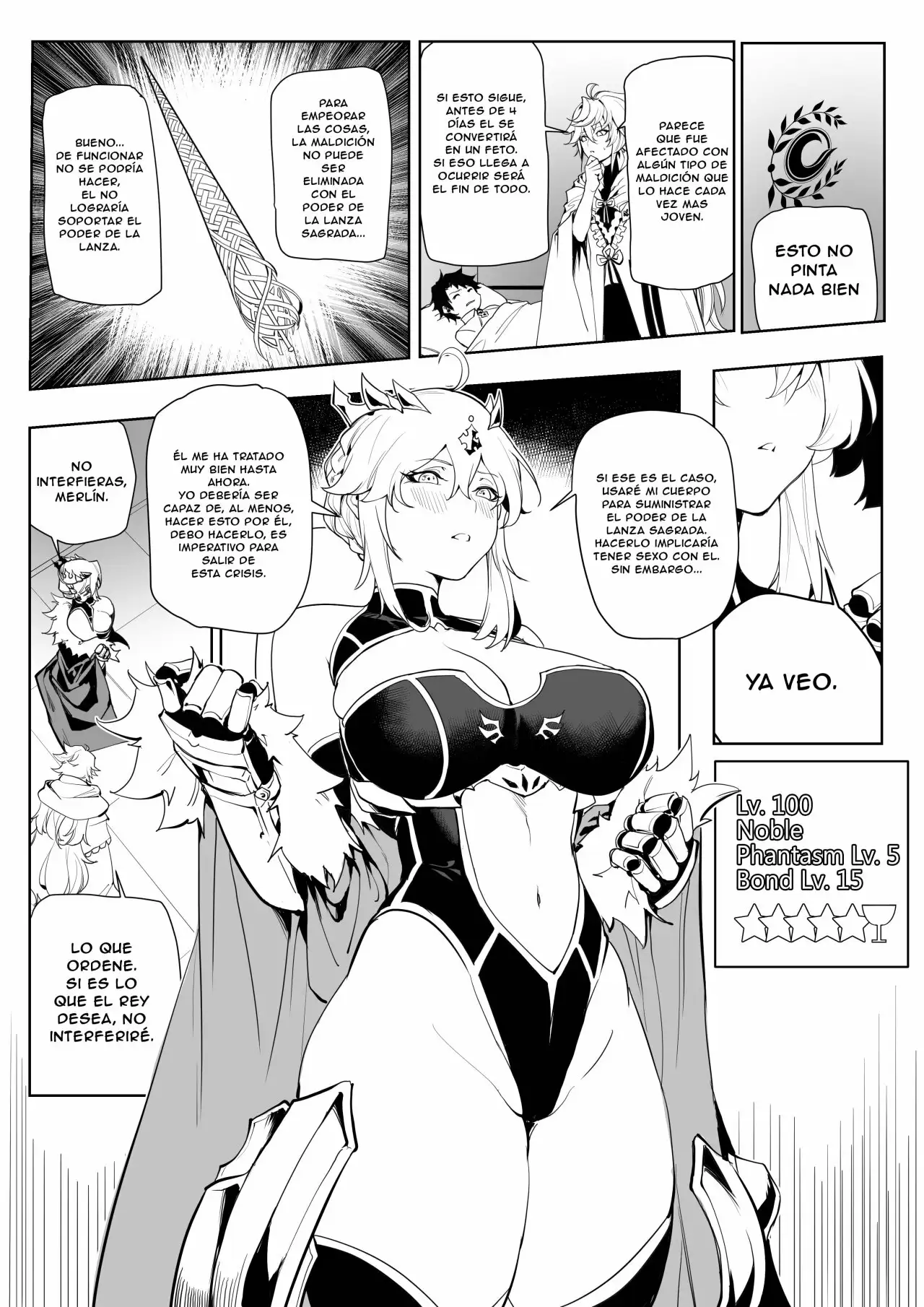 [7Color (Form 404)] Altria Nikutai Kaiju (Fate Grand Order) [Spanish] [NoReasonTranslations]