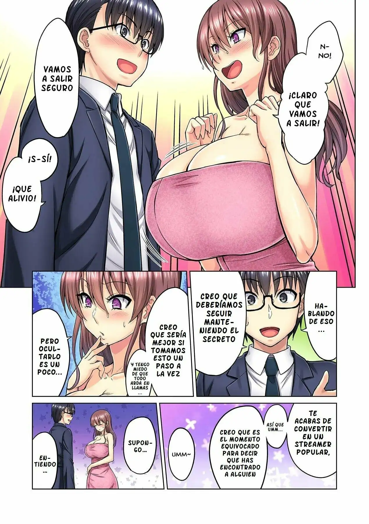 M-jo Joushi to no Sex o Sekai ni Haishinchuu Icchau Tokoro ga Haishin sarechau! 1-5