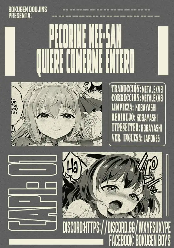 Pecorine Nee-San quiere comerme entero 