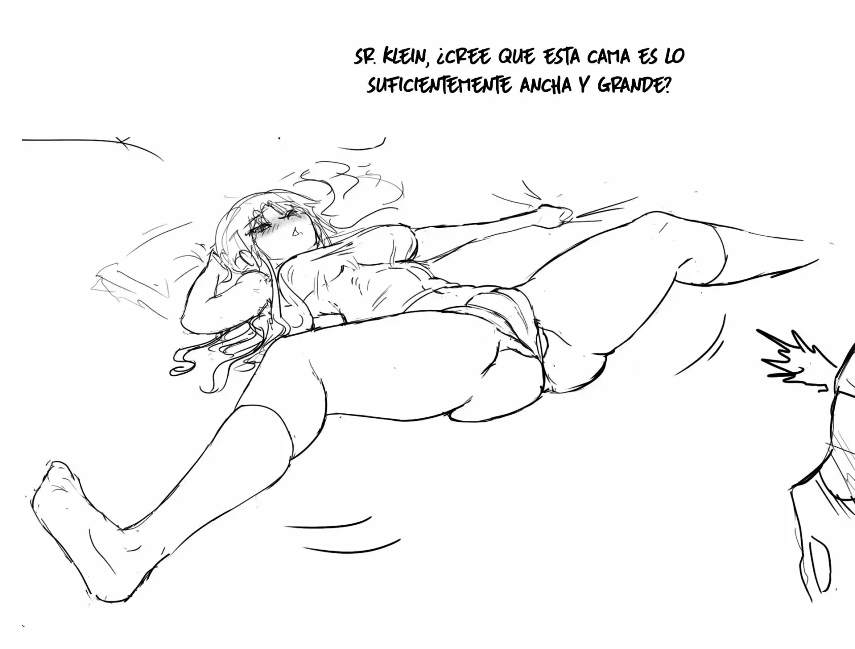 [yitiaomiao] Asuna and Klein go to buy a bed By Halion07