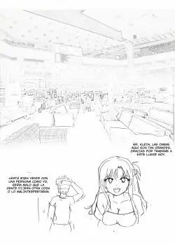 [yitiaomiao] Asuna and Klein go to buy a bed By Halion07