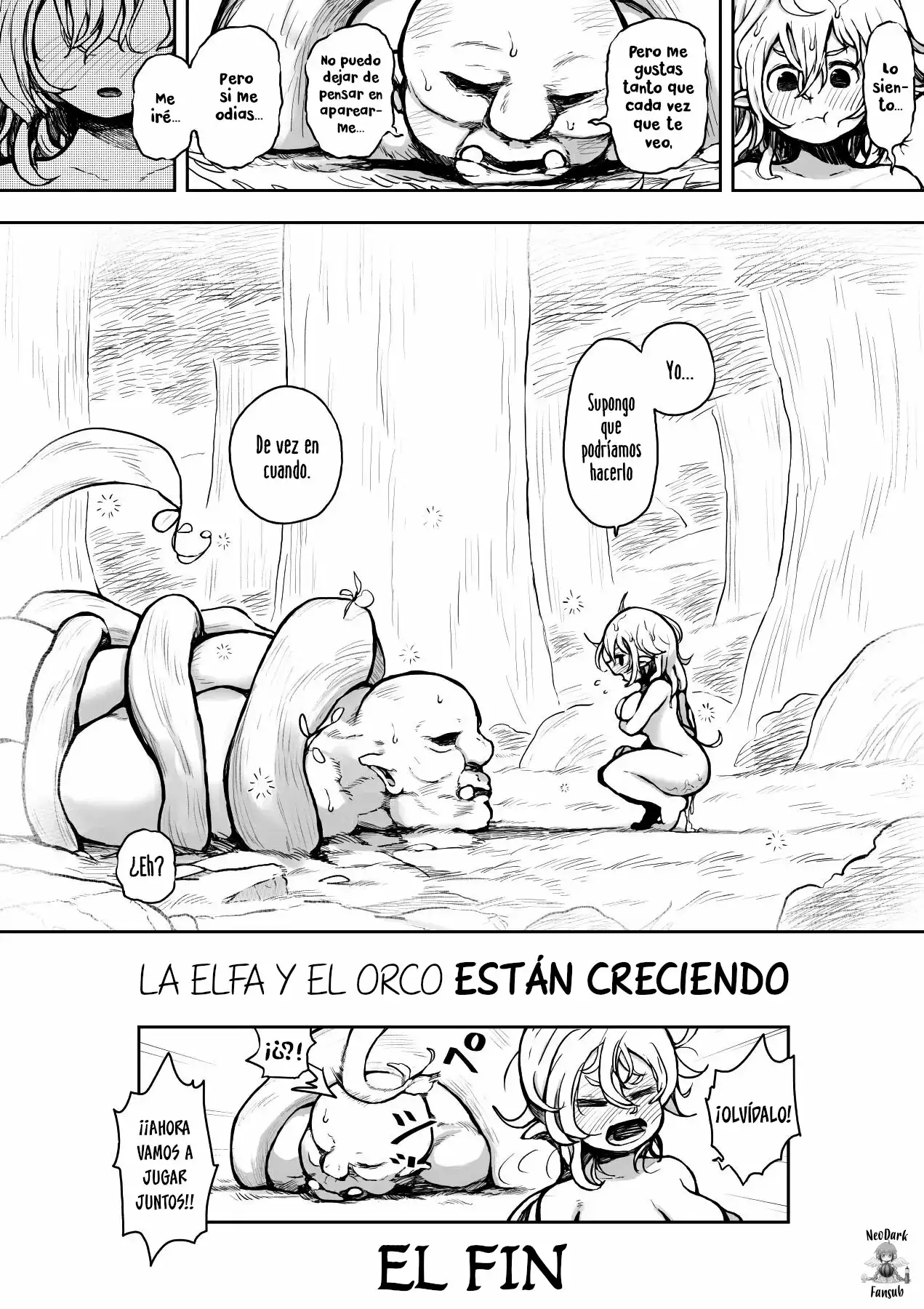 La Elfa y Orco estan creciendo