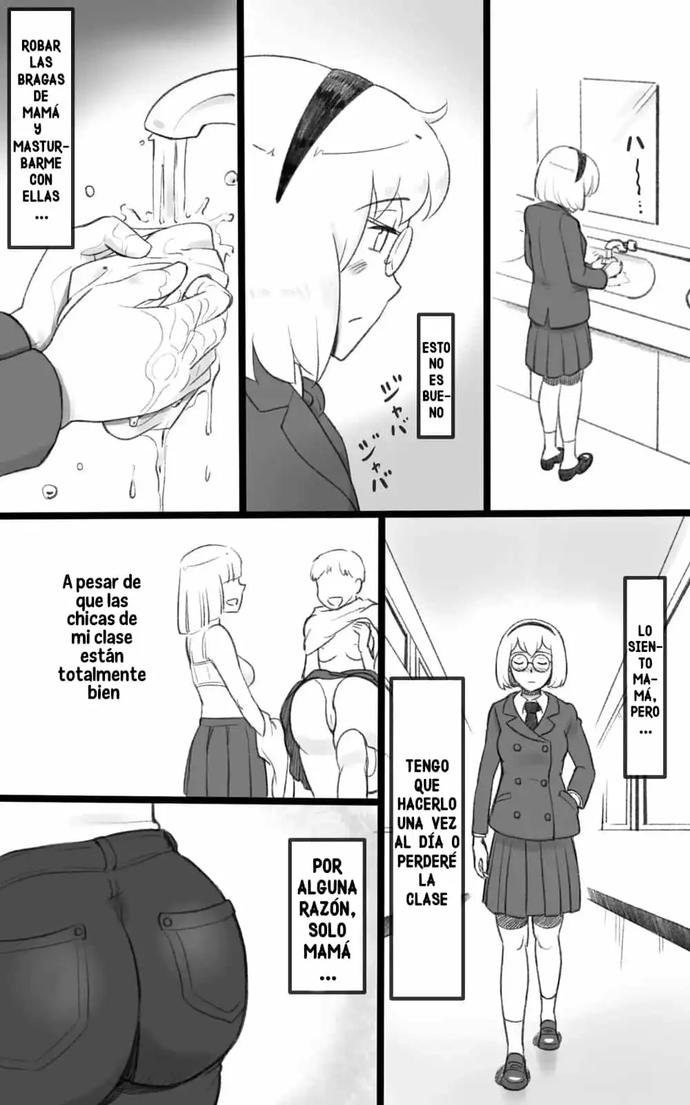 Futakoi La hija Futanari se enamora de su mama