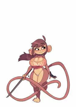 Carbon Pink Comics (Human Girl X Monkey Boy)