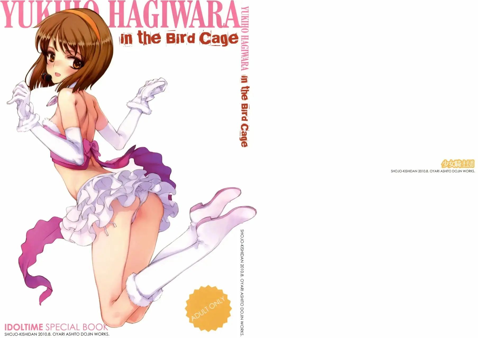 IDOLTIME SPECIAL BOOK YUKIHO HAGIWARA In The Bird Cage