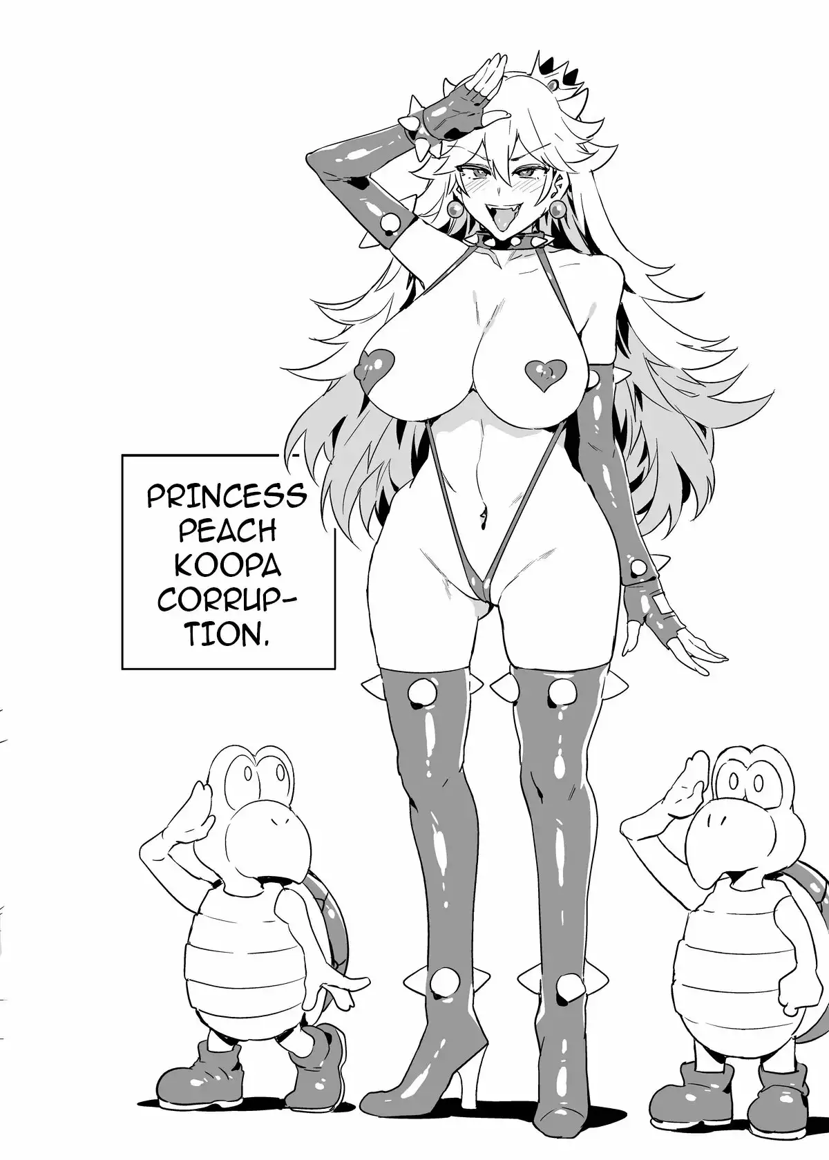 Kameochi Momohime Append_Princess Peach Koopa Corruption Append! (decensored)