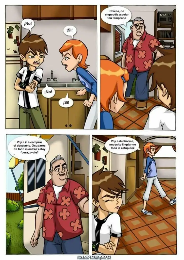 Las Aventuras de Ben 10 (Comic Porno) jfhentai