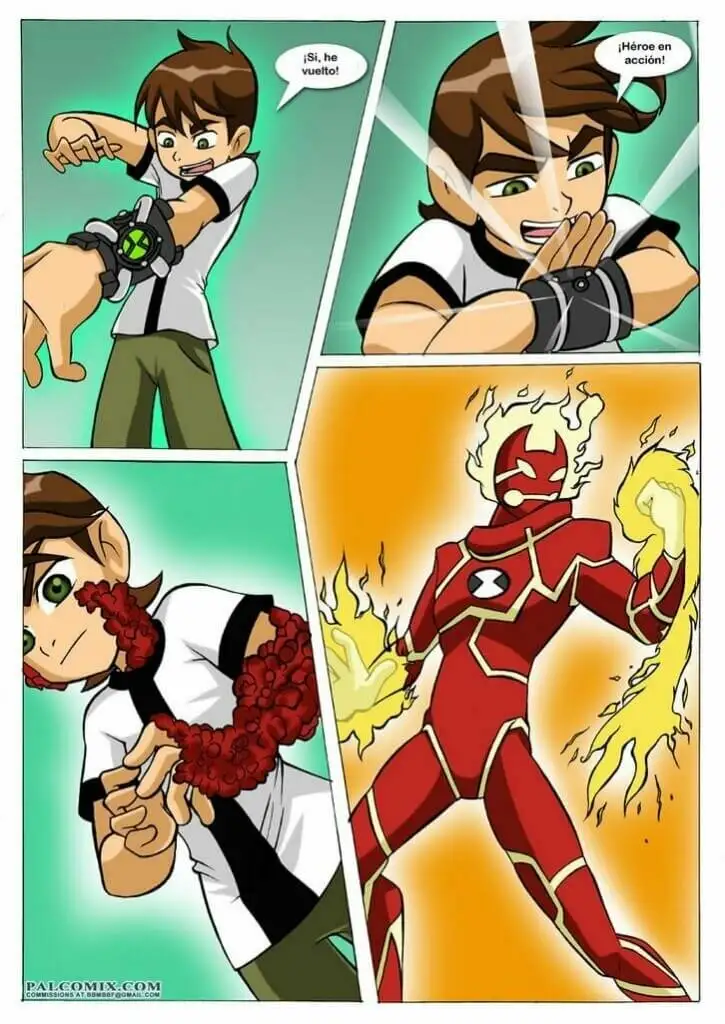 Las Aventuras de Ben 10 (Comic Porno) jfhentai