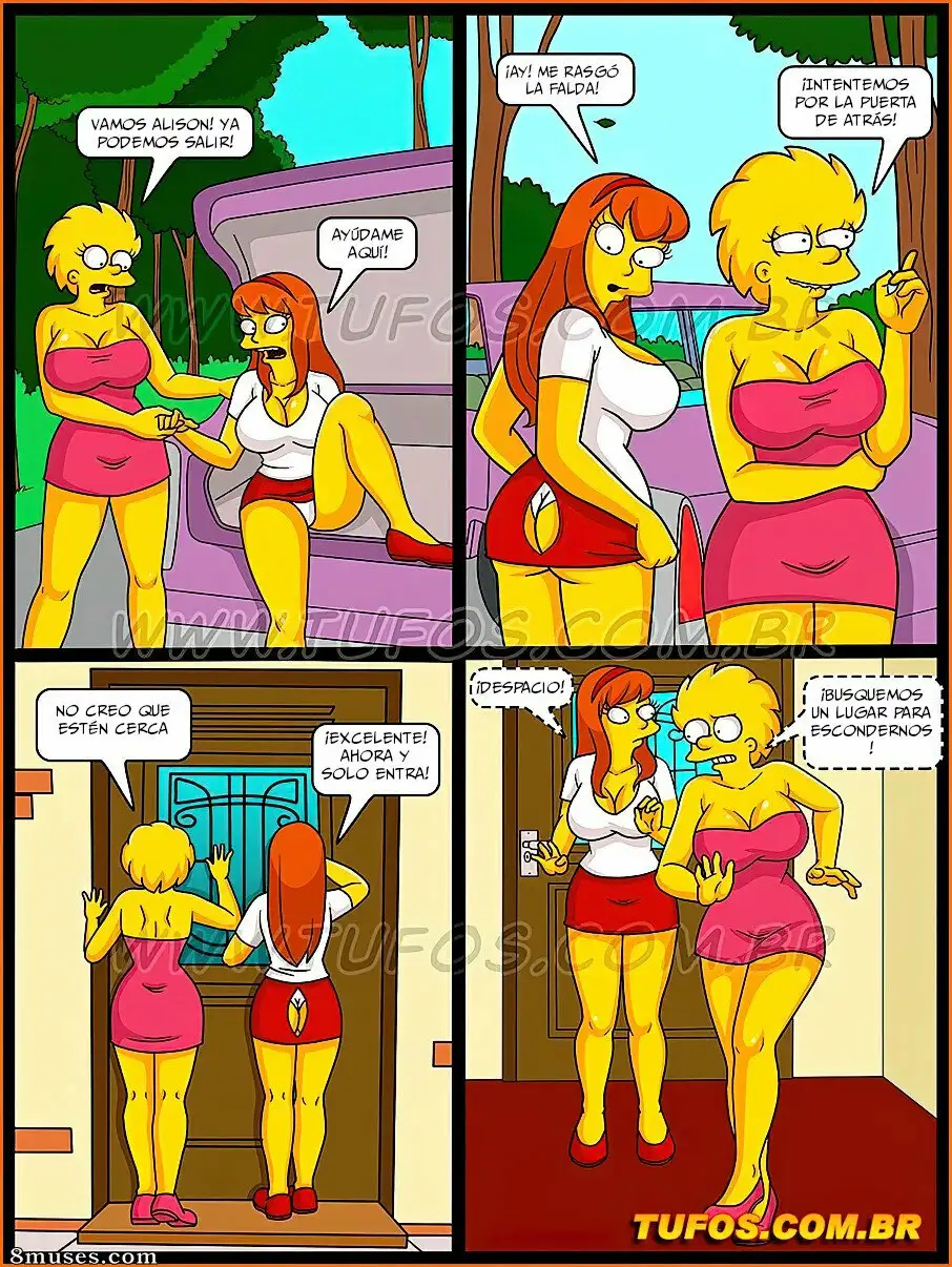 simpson vacaciones locas en la casa de campo