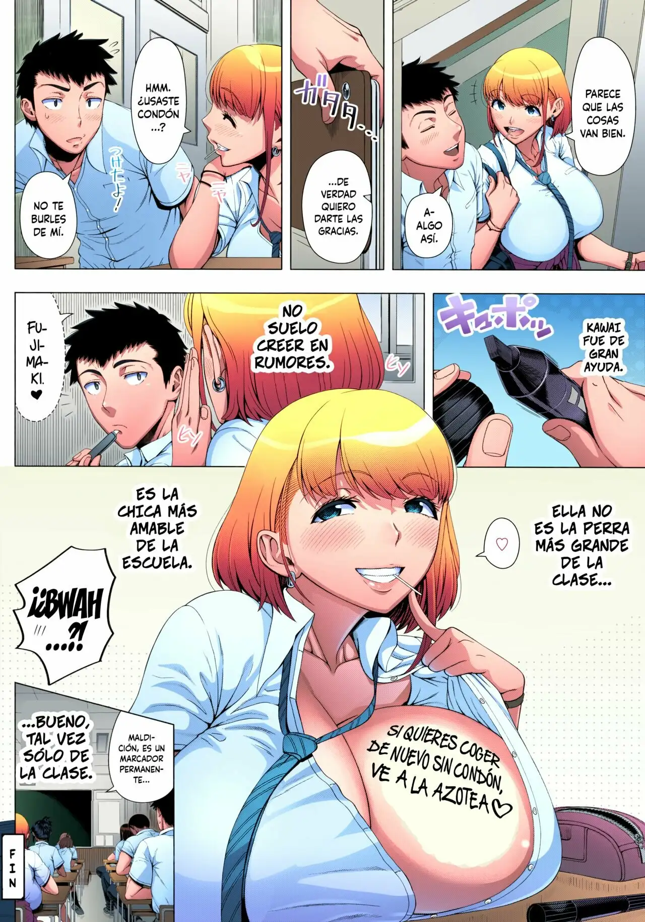 [Shinozuka Yuuji] Consejos de Amor de una Puta de Preparatoria - JK Bitch no Renai Soudan