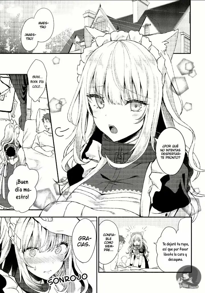 Moto Dorei no Nekomimi Maid to Shiawase Ecchi Suru Hon