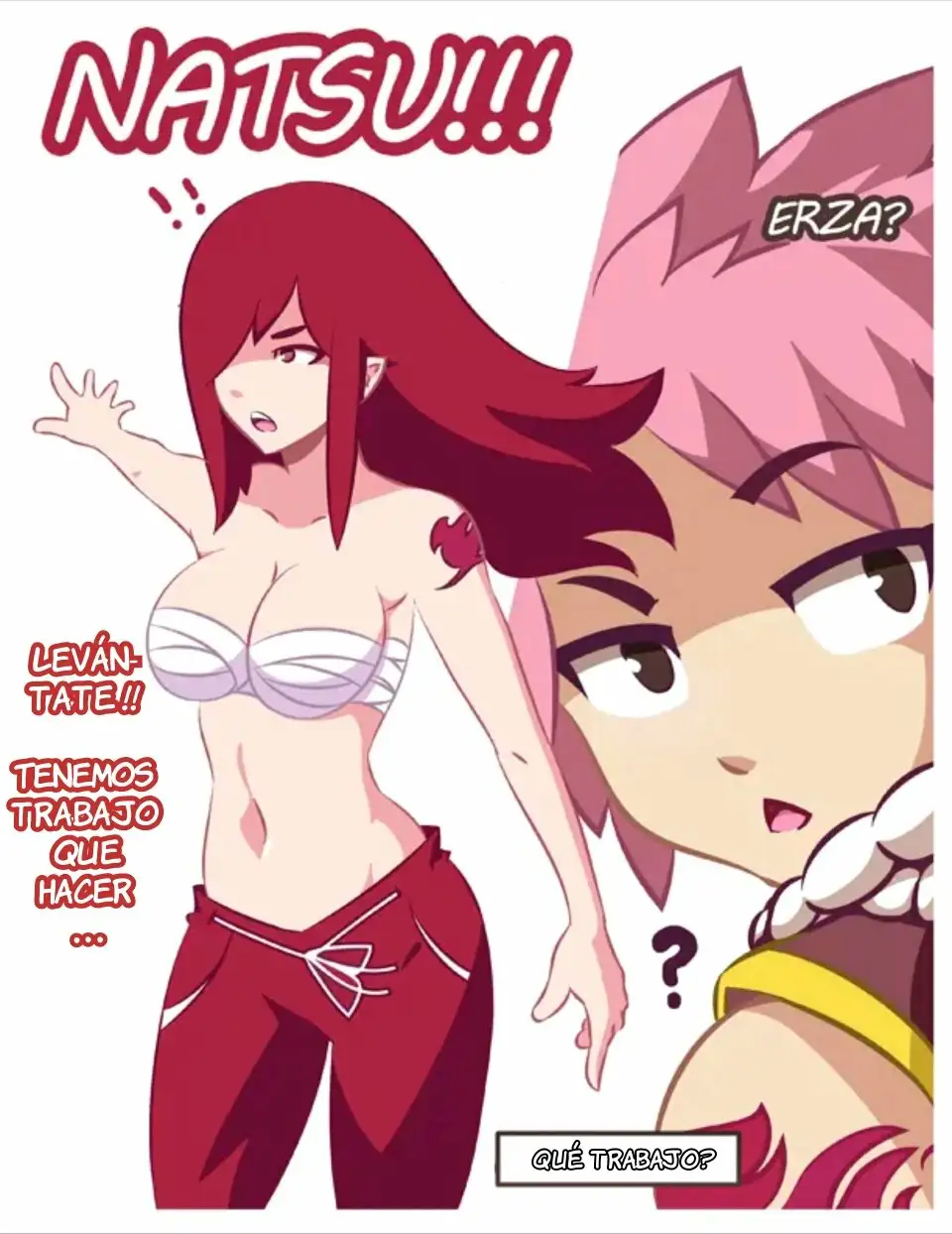 FairyXTail P1 Natsu y Erza