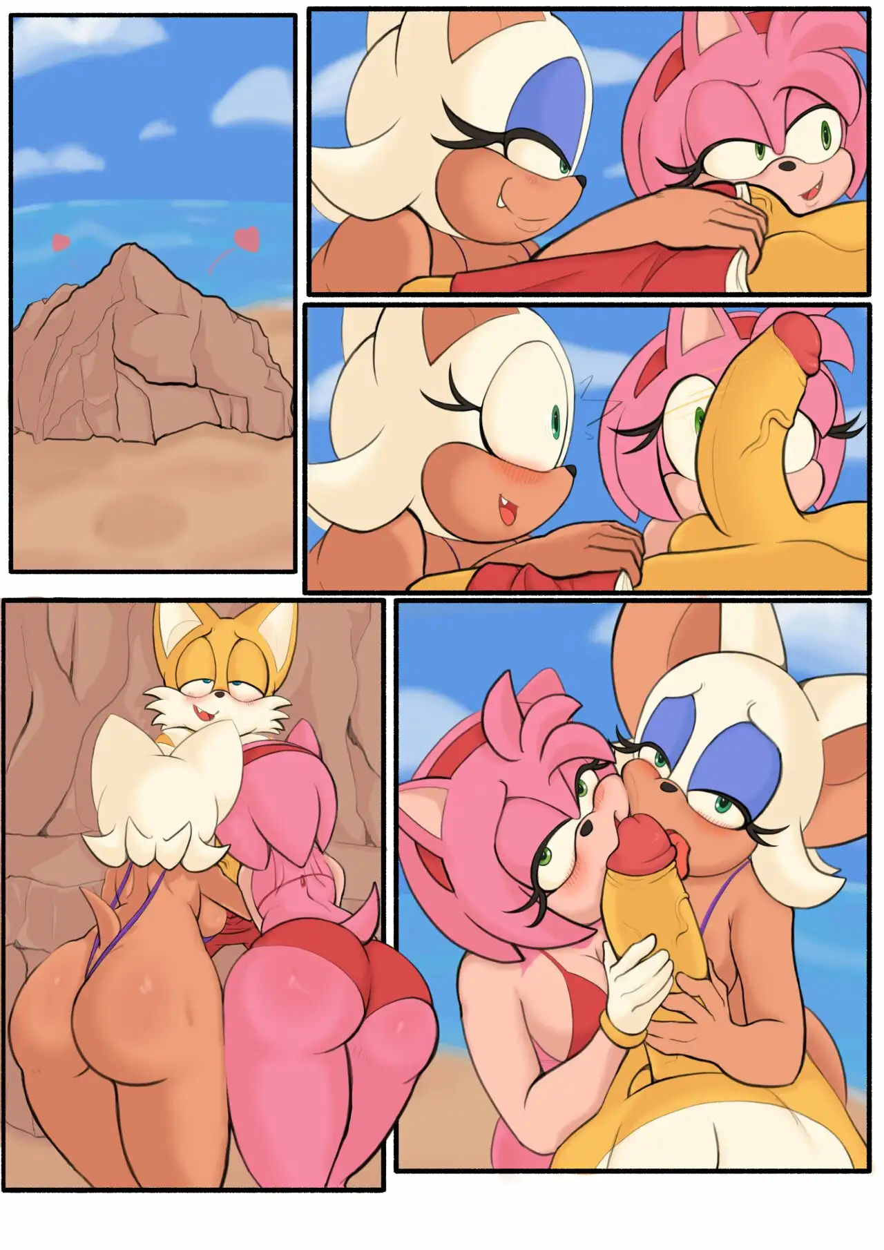 Tails at the Beach