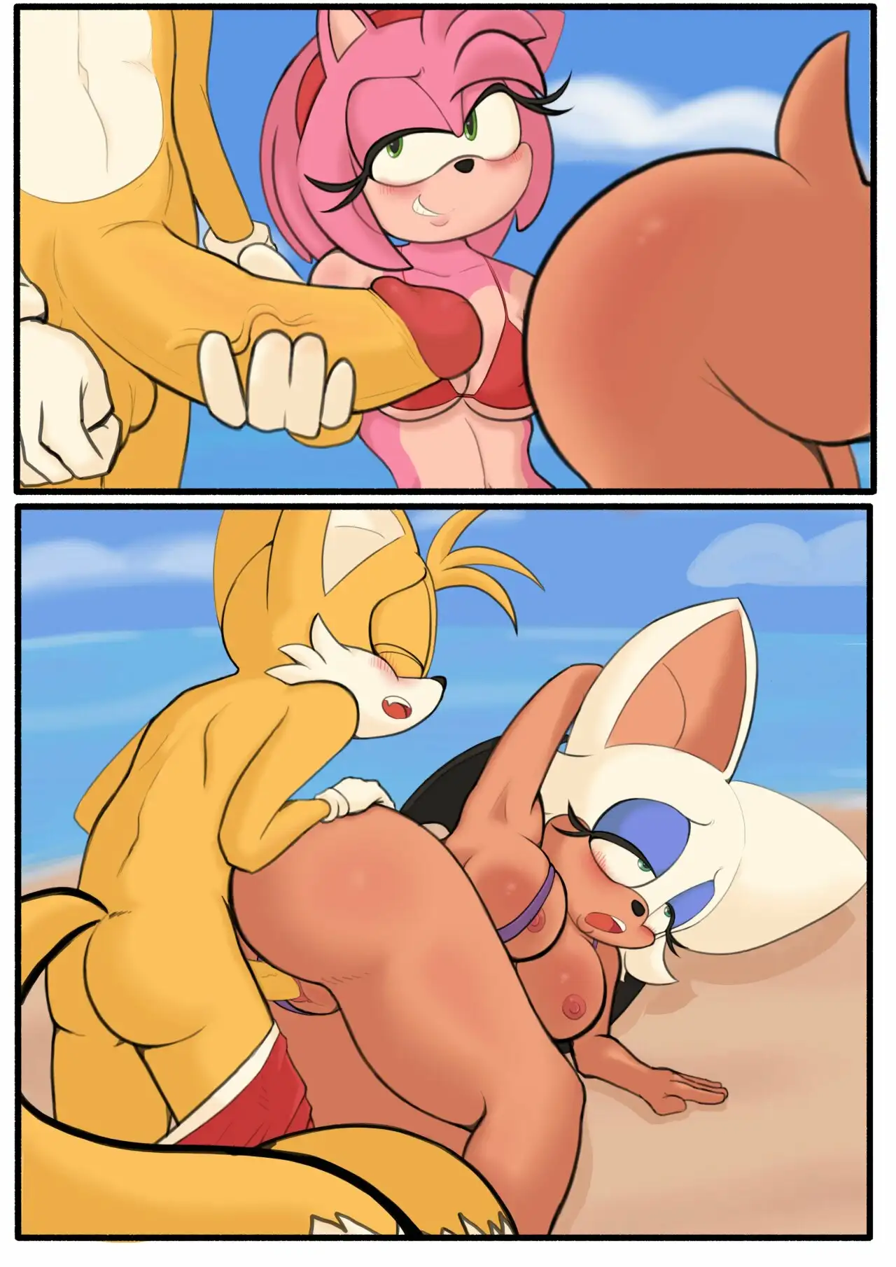 Tails at the Beach