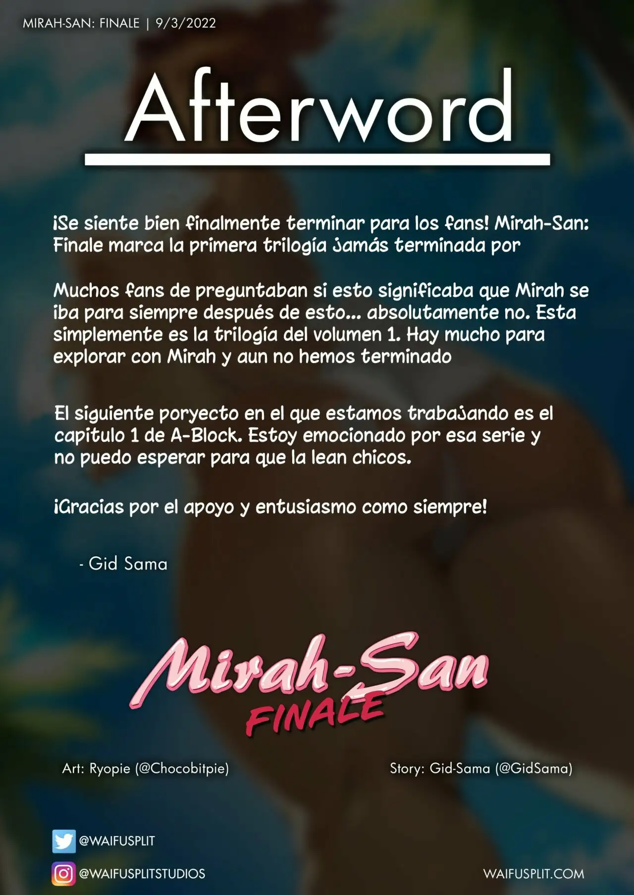 Mirah-San Finale Part 2