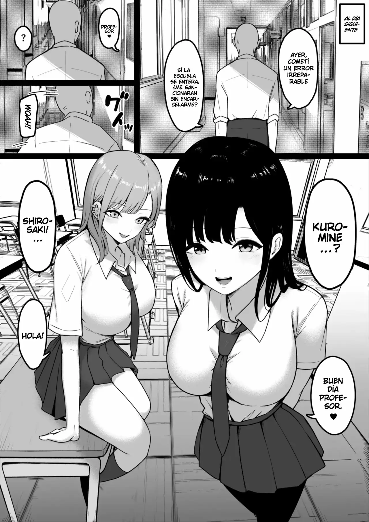 LAS TENTACIONES DE KUROMINE Y SHIROSAKI 