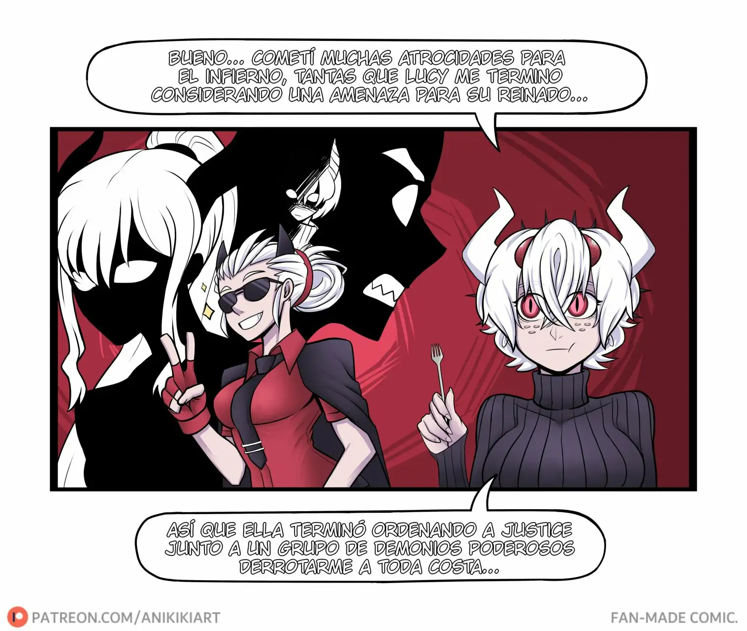 [Anikiki Art] La belleza y el Abismo [Beauty and the Abyss (Helltaker)]