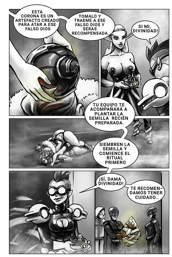 (EPICO)LA GUARDIANA DE UN ANTIGUO REY HUMANO PARTE 3