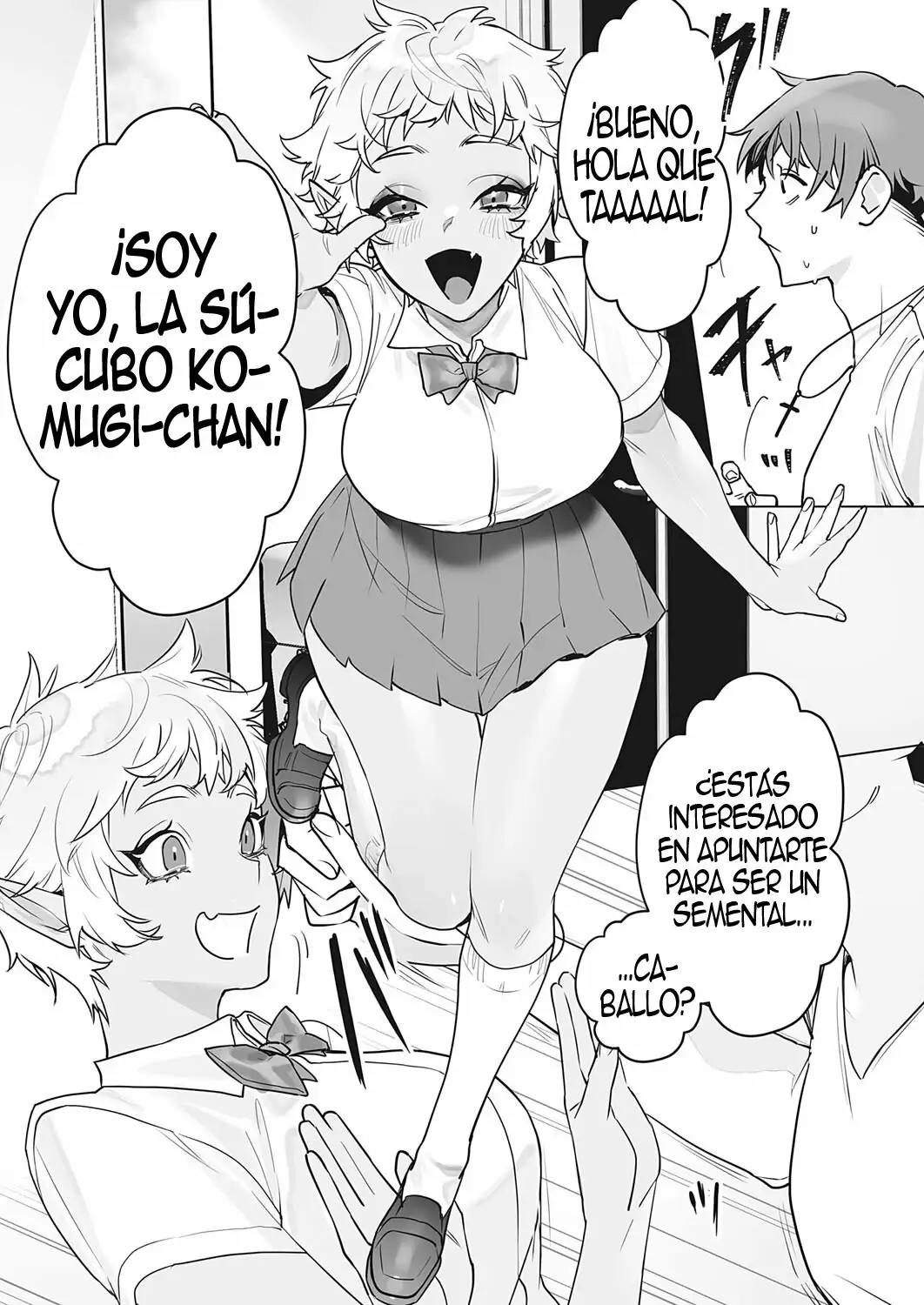 La tentacion de la Sucubo Komugi-chan