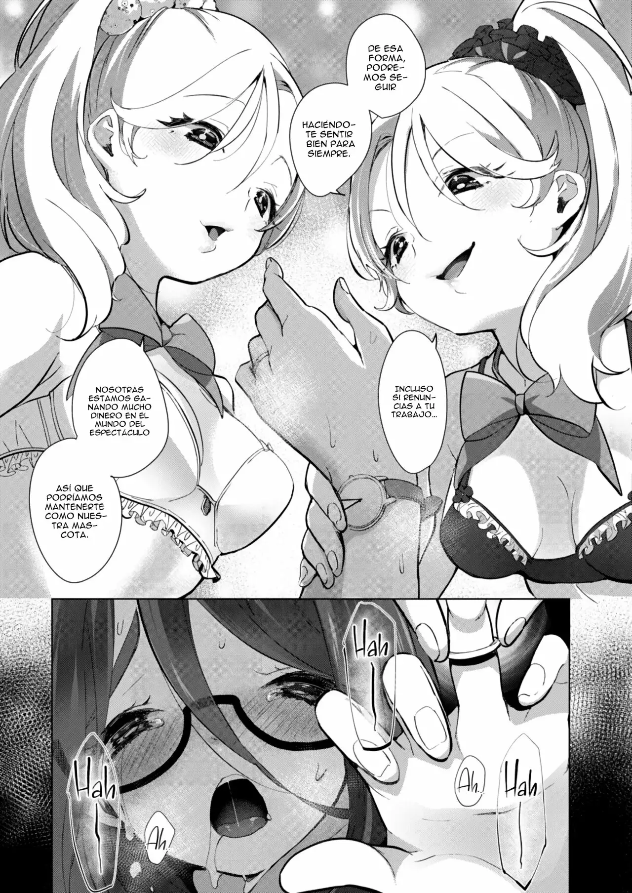 LAS ACTIVIDADES YURI Y ECCHI DE UNAS ARTISTAS - SEXO YURI CAPITULO 2