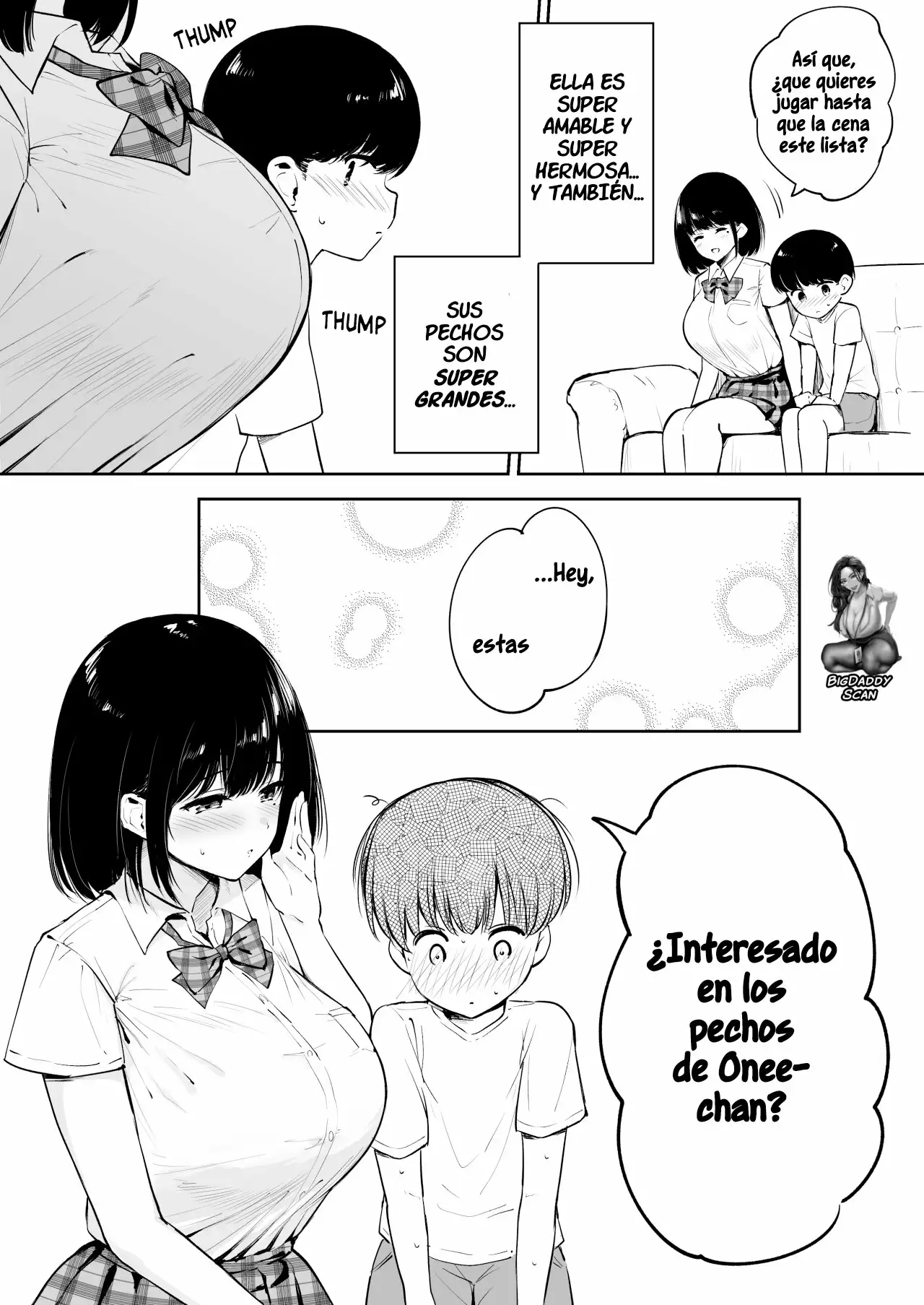 Solo En Casa Con La Onee-Chan Del Vecindario