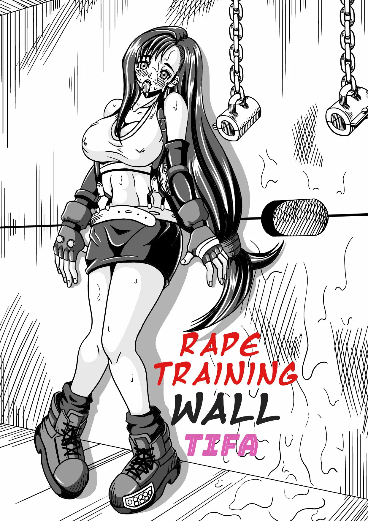 Ryoujoku Choukyou Kabe Tifa _ Muro de entrenamiento de Tifa