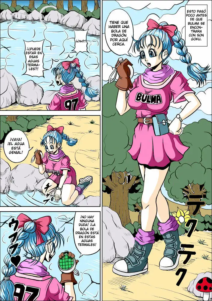 Onsen Jijii VS Bulma