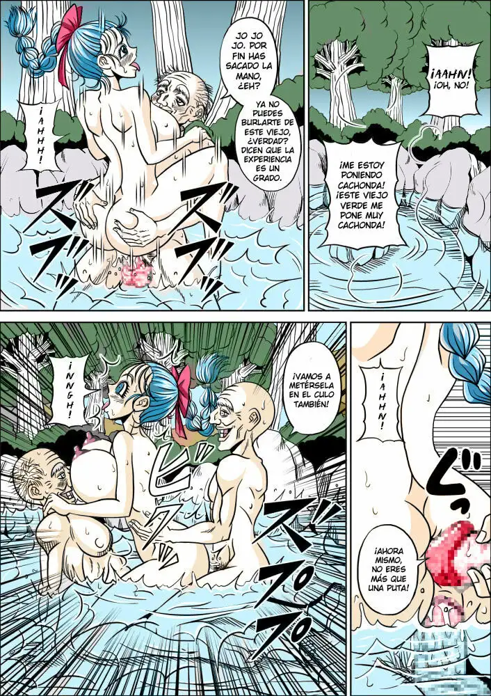 Onsen Jijii VS Bulma