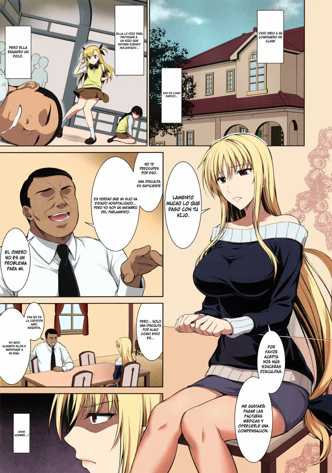  Mating Dance -Fate Chapter 1- (Mahou Shoujo Lyrical Nanoha) Sin Censura - COLORIZED