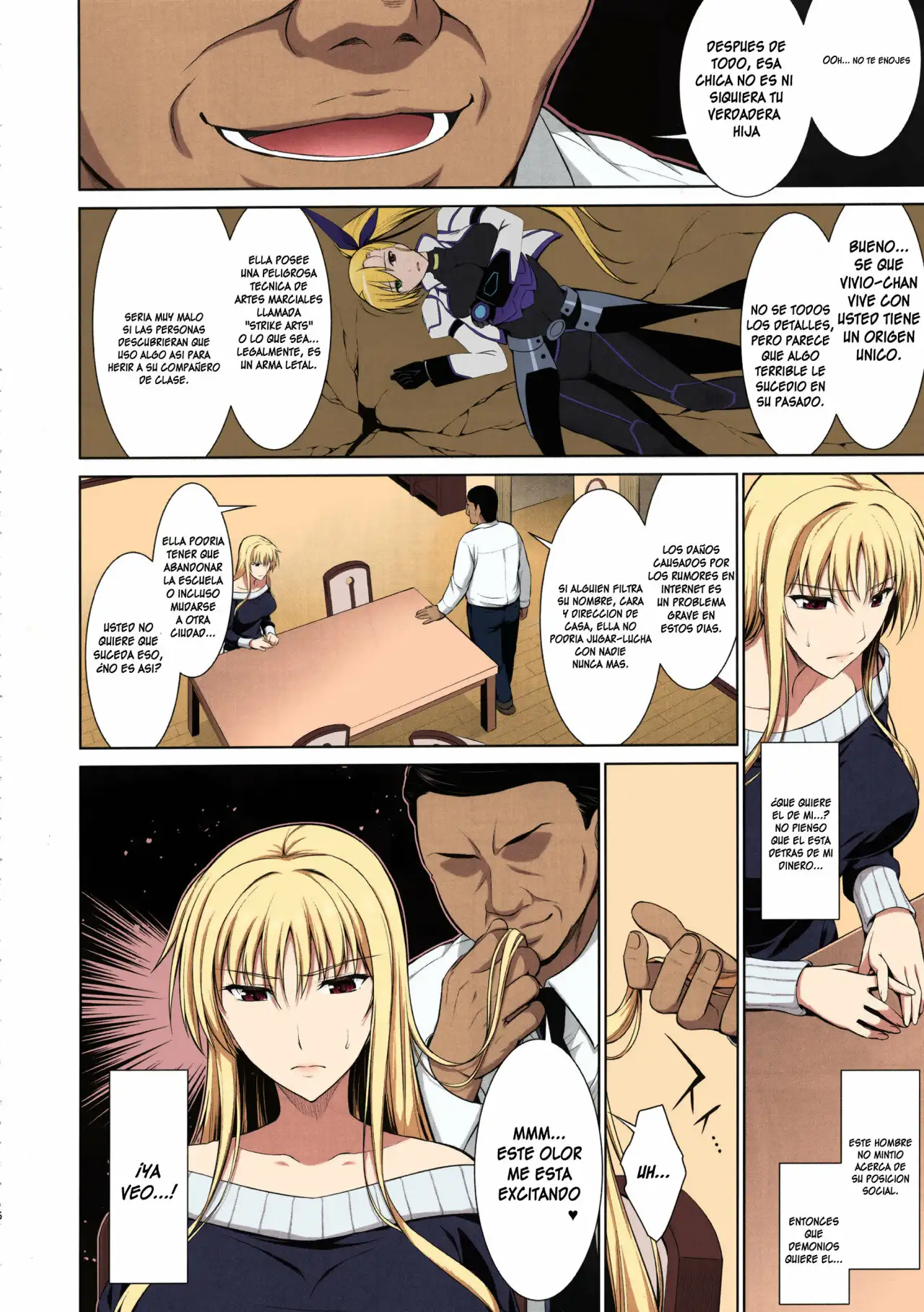  Mating Dance -Fate Chapter 1- (Mahou Shoujo Lyrical Nanoha) Sin Censura - COLORIZED