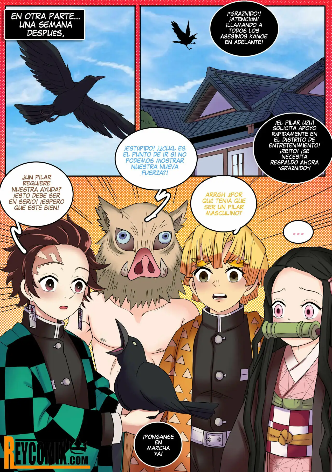 [MeowWithMe] Kimetsu no Yaiba Red Light District [Spanish]